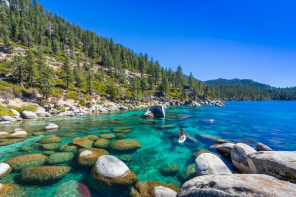 Lake Tahoe Standup Paddle Boarding