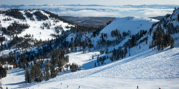 Lake Tahoe in winter